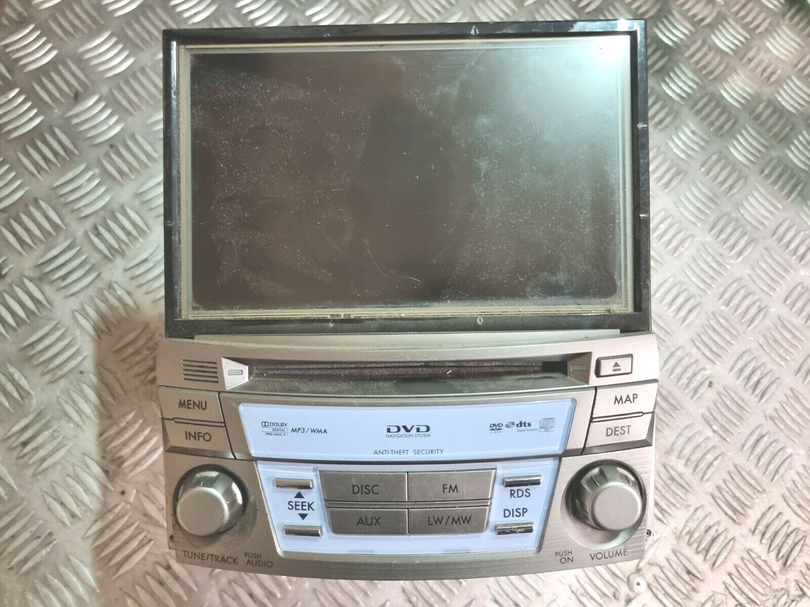 SUBARU OUTBACK 2010 10 14 RADIO CD DVD PLAYER HEAD UNIT SCREEN eBay