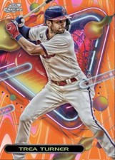 [DIGITAL] Topps Bunt - Trea Turner - Cosmic Chrome 23 S2 - Orange Base