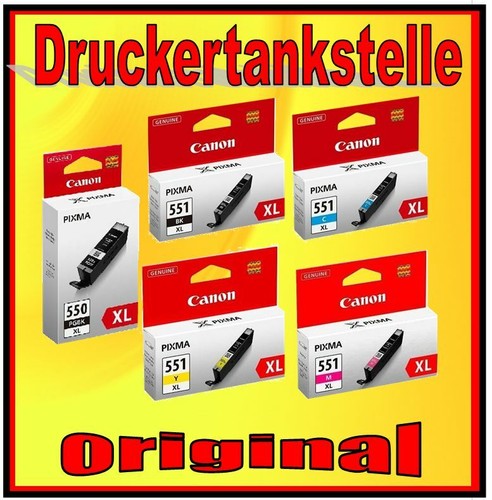 Multipack PGI-550XL 551XL Canon Pixma 