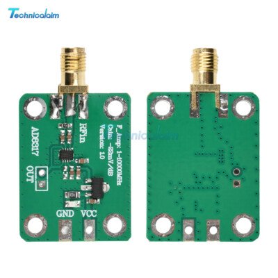 AD8317 RF Logarithmic Detector Power Meter RF Signal Power Detection 1M~10000MHZ