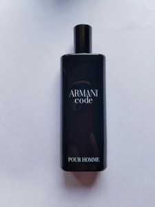 the new armani code