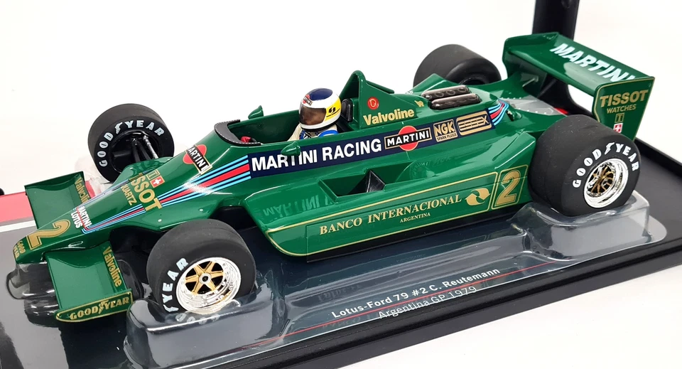 MCG 1/18 - Lotus Ford 79 Martini Argentina GP 1979 C. Reutemann Model F1 Car - Image 4 of 4