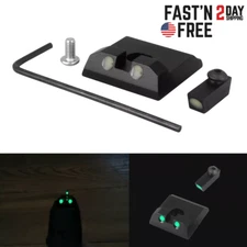 Fiber Optic Glow Night Front Rear Sights Upgraded For Taurus G2 G2CG2S G3 PT111
