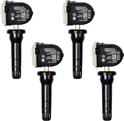 4x Programmed TPMS Tire Pressure Sensor F2GZ-1A189-A for Ford F150 Edge Lincoln