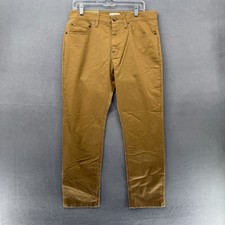 Goodfellow  Co Pants Mens 32x30 Khaki Brown Slim Fit Stretch Chino NWT