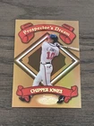 2000 Topps Gold Label Prospector’s Dream Chipper Jones #PD8 Atlanta Braves