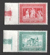 Vatican City Cardinal Nicolaus Cusanus 1964 MNH Stamps Complete Set SG 442 - 443