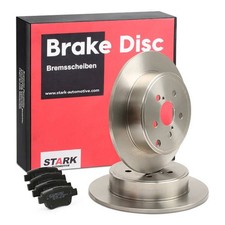 STARK Bremsenset Hinten Bremsscheiben Beläge für TOYOTA AVENSIS Kombi (T25)