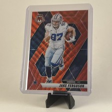 2025 Mosaic Football Jake Ferguson #21/27 wave Prizm FB8