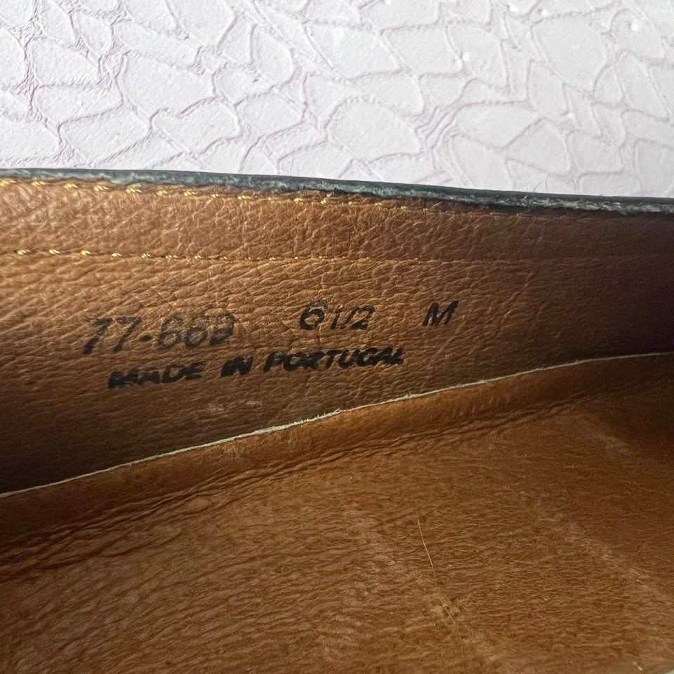 Zapatos planos de ballet de cuero negro Sebago Calypso talla 6,5 sin cordones cómodos Foto 3 de 3