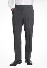 Chaps Men's Suit Trouser Pants Gray 36 x 30 Classic Fit Dress Slacks NWT