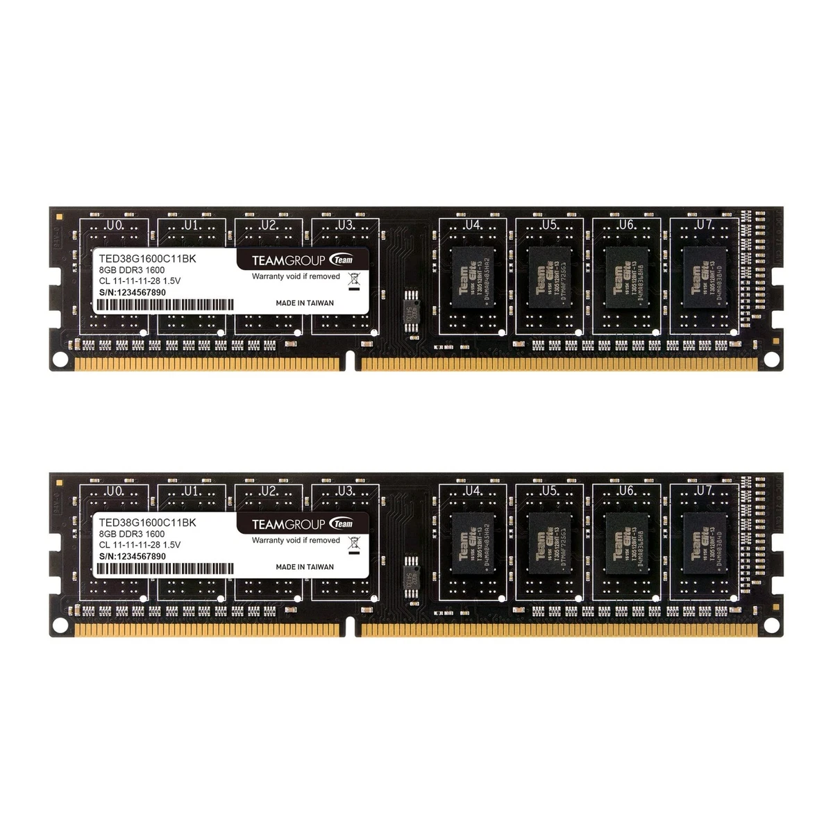 PC3-12800 (DDR3-1600) 16 GB ECC Network Server Memory (RAM) for