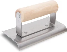 QLT Curved Concrete Edger, 6 x 2 3/4 Blade, 3/8 Radius, 1/2 Lip, 92