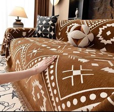 Aztec Bohemian Couch Cover/Accent Blanket