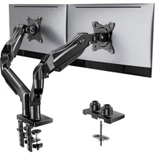 Fully Adjustable Monitor Stand Desk Mount for 13 to 32 Inch Screens VESA