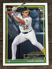 2026 Topps Series 1 - 1991 Topps Baseball Colby Thomas #T91-6 (RC)