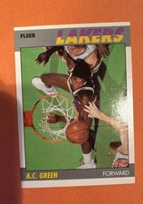 1987-88 Fleer - A.C. Green #42 (RC)