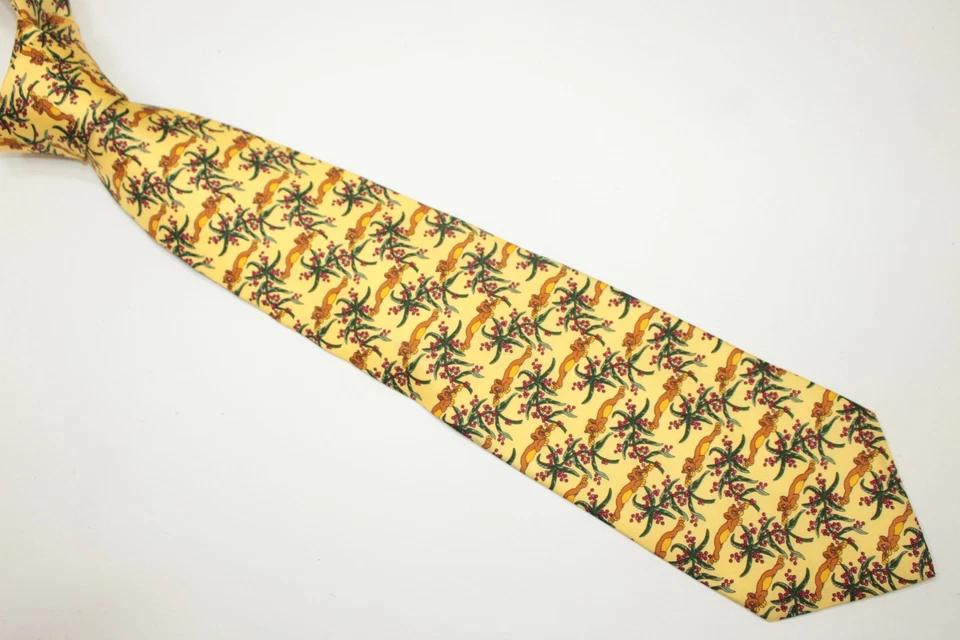 Corbata de seda DISNEY SIMBA EL REY LEÓN Hecha en Francia F83761 Foto 2 de 4