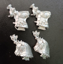 CITADEL GAMES WORKSHOP WARHAMMER METAL HORSE PARTS, X 4