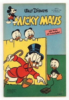 Micky Maus 1960, #8 VG+ 4.5