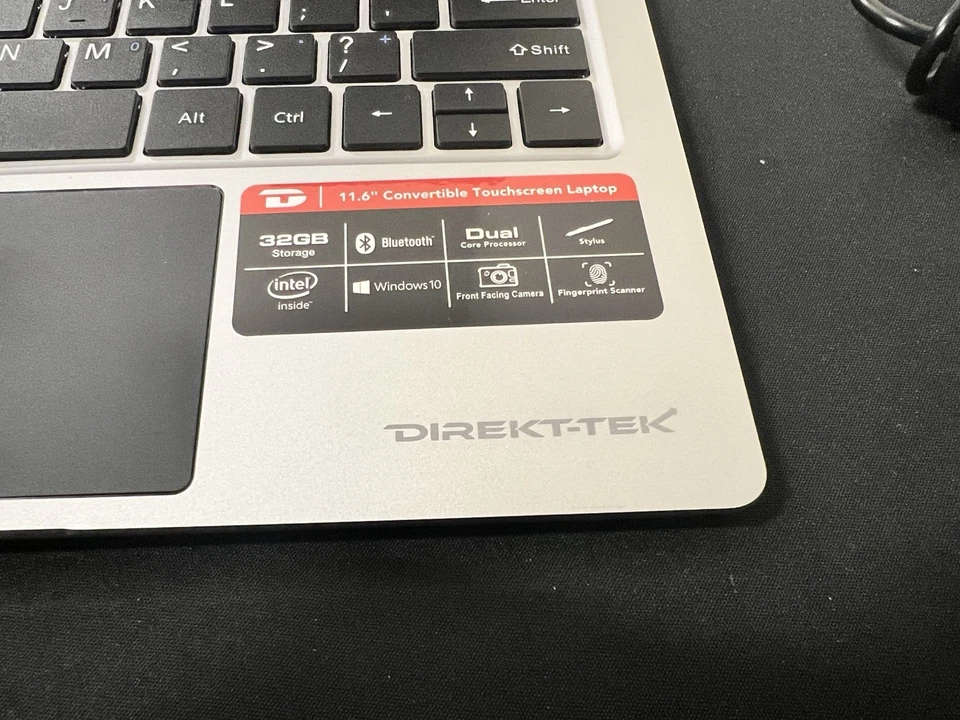 Direkt-Tek DTLAP Y116-2 Laptop 32GB Storage, 4GB RAM, Touchscreen - Image 3 of 4
