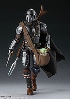 Bandai S.H.Figuarts Mandalorian & Grogu Star Wars 5,9 Zoll Figur Aus Japan
