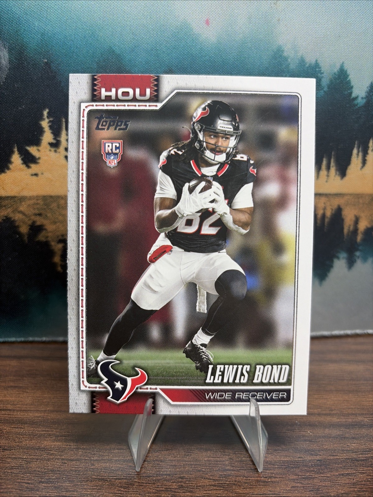 2026 Topps Flagship Football Lewis Bond RC #395 Texans