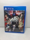 PERSONA 5 PLAYSTATION 4 NO MANUAL UNTESTED