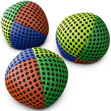 Juggling Balls for Beginners and Professionals Set of 3, 14 Colors Available,...