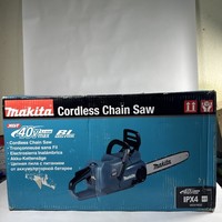 Makita UC015GZ 40v Max XGT 350mm / 14 Cordless Brushless Rear Handle Chainsaw