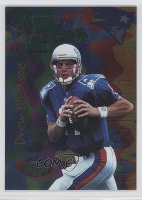 1996 Playoff Illusions Drew Bledsoe #104 4p7