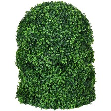 2 Pack 15.7" Artificial Boxwood Topiary Balls UV Resistant Indoor Outdoor