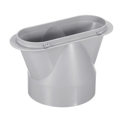 Exhaust Pipe Adapter 5.3'' Diameter for Laptop Air Conditioners Grey