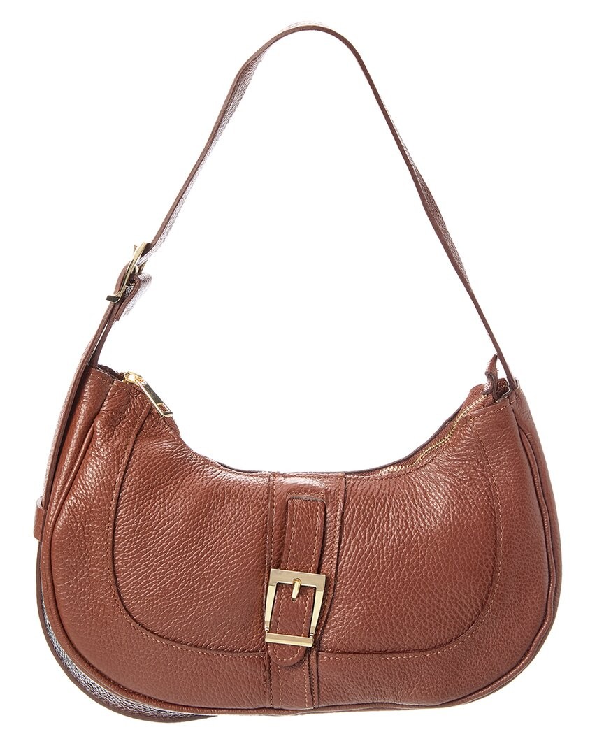 Persaman New York Imogen16 Leather Crossbody Womens Brown 13890₽