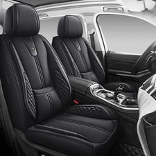 Car Seat Covers Full Set, Black Cover for Cars Sets, 