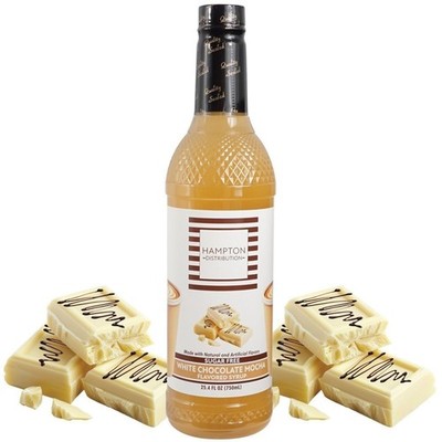 Sugar Free White Chocolate Mocha Coffee Syrup, 25.4 Fl Oz, Gluten Free