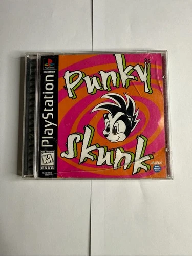 Punky Skunk Sony PlayStation 1 PS1 Complete with Manual CIB Tested