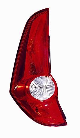 Feu arrière droit blanc et rouge pour Opel Agila de 2008 à 2015