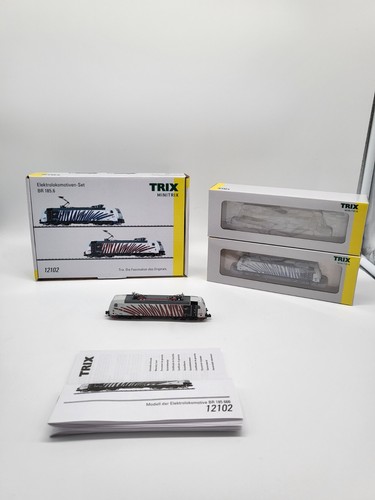 Minitrix Spur N 12102 Elektrolok Set BR185 Analog 2.-teilig in OVP | Zustand: Gebraucht