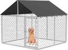 Outdoor Dog Enclosure Heavy Duty Dog Kennel House Mesh Dog Big Cage Pet Kennel S
