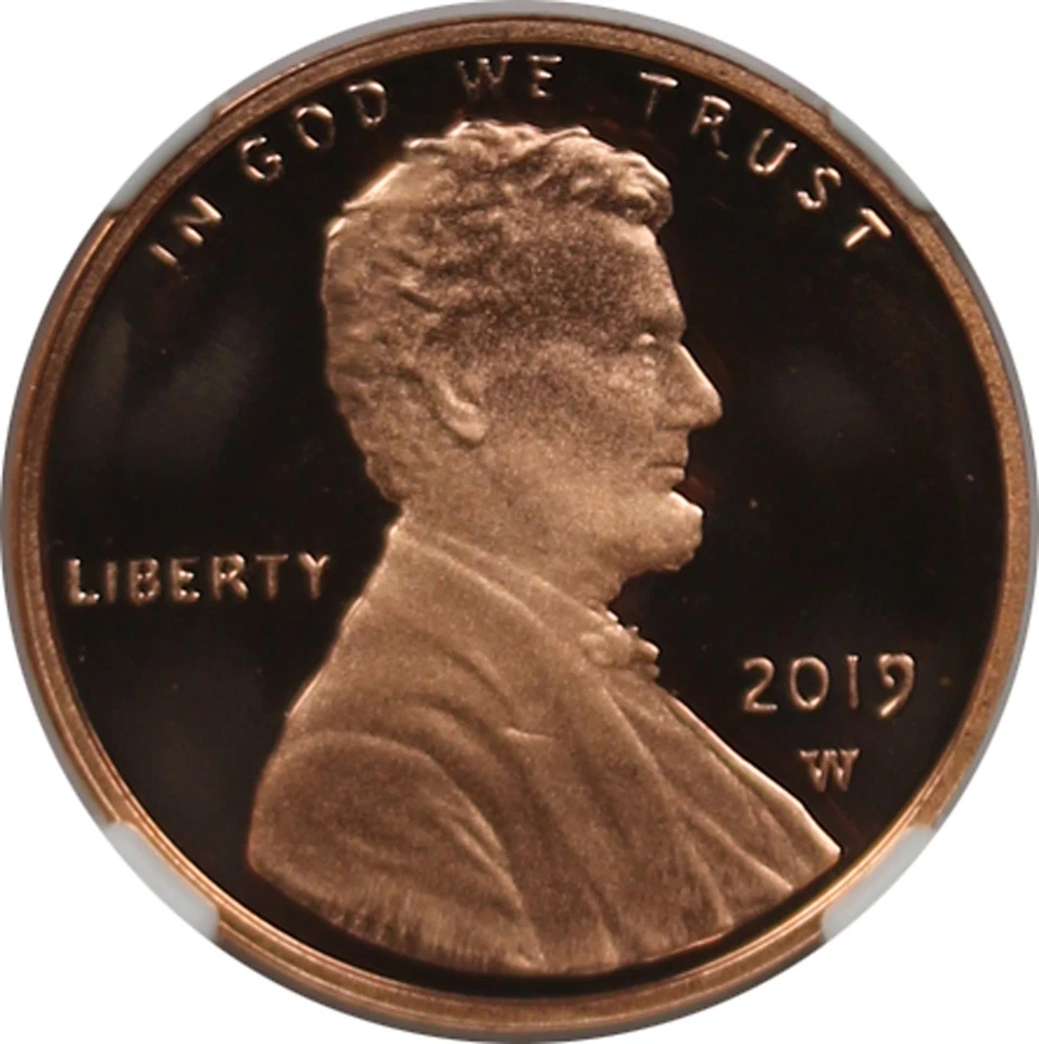 2019-W Lincoln Cent NGC PF 70 RD Ultra Cameo First "W" Mint Mark Cent - Image 3 of 4