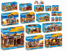 PLAYMOBIL Western Kutsche COWBOY Bandit Indianer WILD WEST Saloon Sheriff Wagen