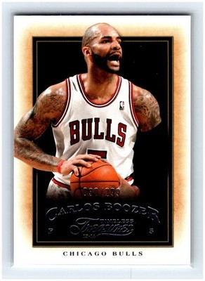 2013-14 Panini Timeless Treasures Carlos Boozer SN /299 #67 Chicago Bulls NBA