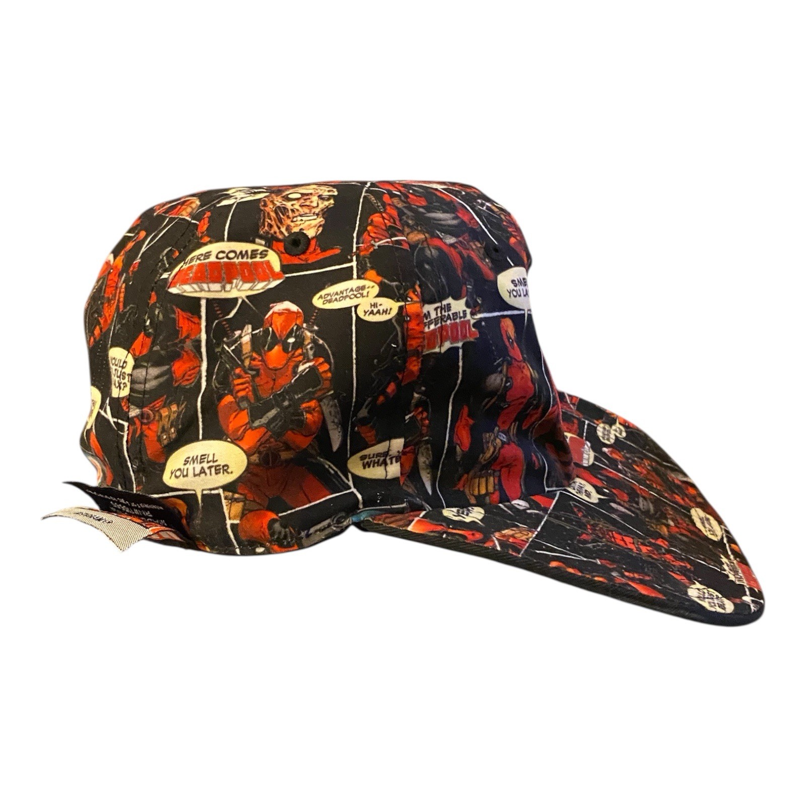 Deadpool Black Hat Reversible COMICSTRIP Baseball… - image 6