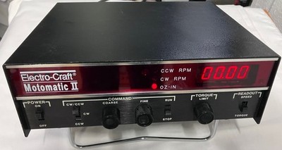 ElectroCraft 9078-0120 Motomatic II Brushless Servo Motor Controller. Shipped!