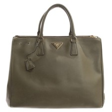 Prada Handtasche Grün Gut