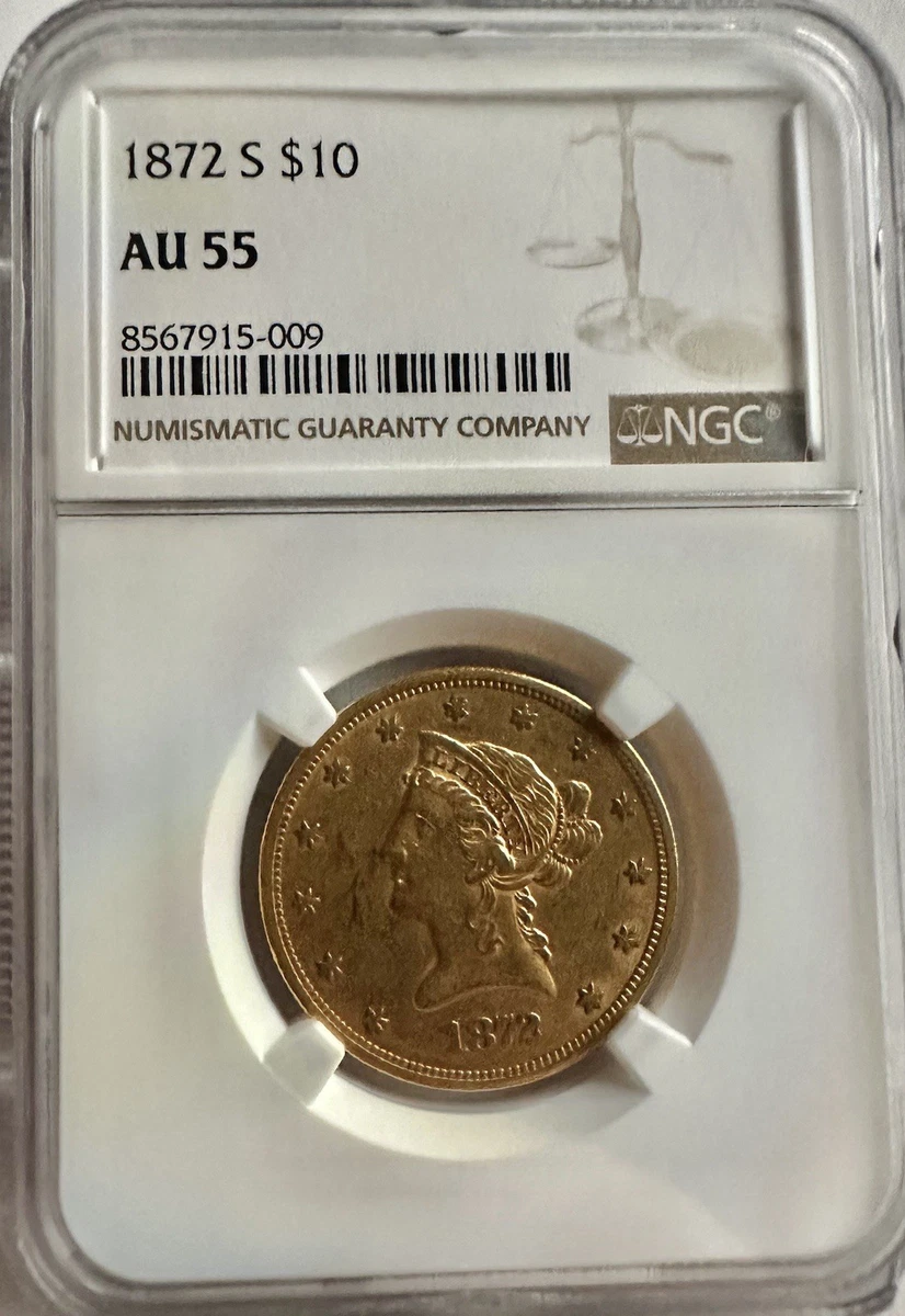 AU 55 Graded Eagle $10 US Gold Coins (Pre - 1933) for sale | eBay