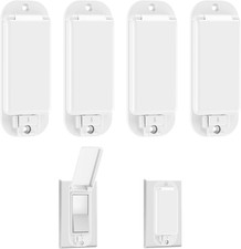 4 Light Switch Guard Cover, Baby Proof Wall Switch Cover Guard for Rocker Light