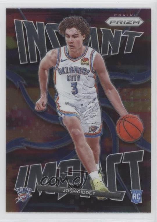 2021-22 Panini Prizm Instant Impact Josh Giddey #4 uk2