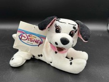 Disney Store 101 Dalmatians Puppy Jewel Mini Bean Bag Girl Dog Plush New